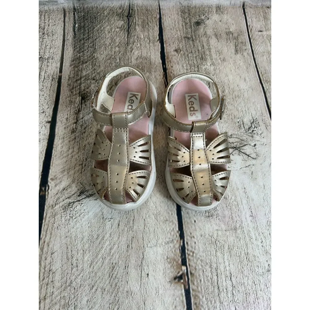 KEDS Girl’s Daphne Butterfly Sandals / Size: 6M